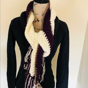 Hand made crocheted scarf